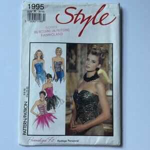 Style Pattern 1995 Lined Evening Tops